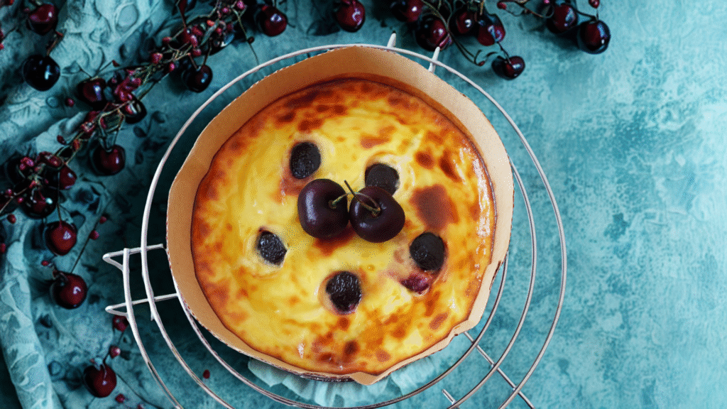 cherry yogurt cake