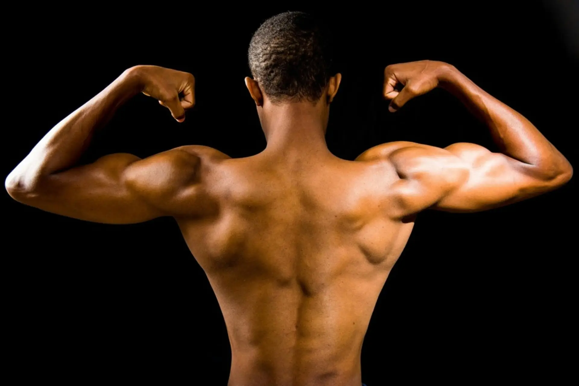 muscle man, topless man