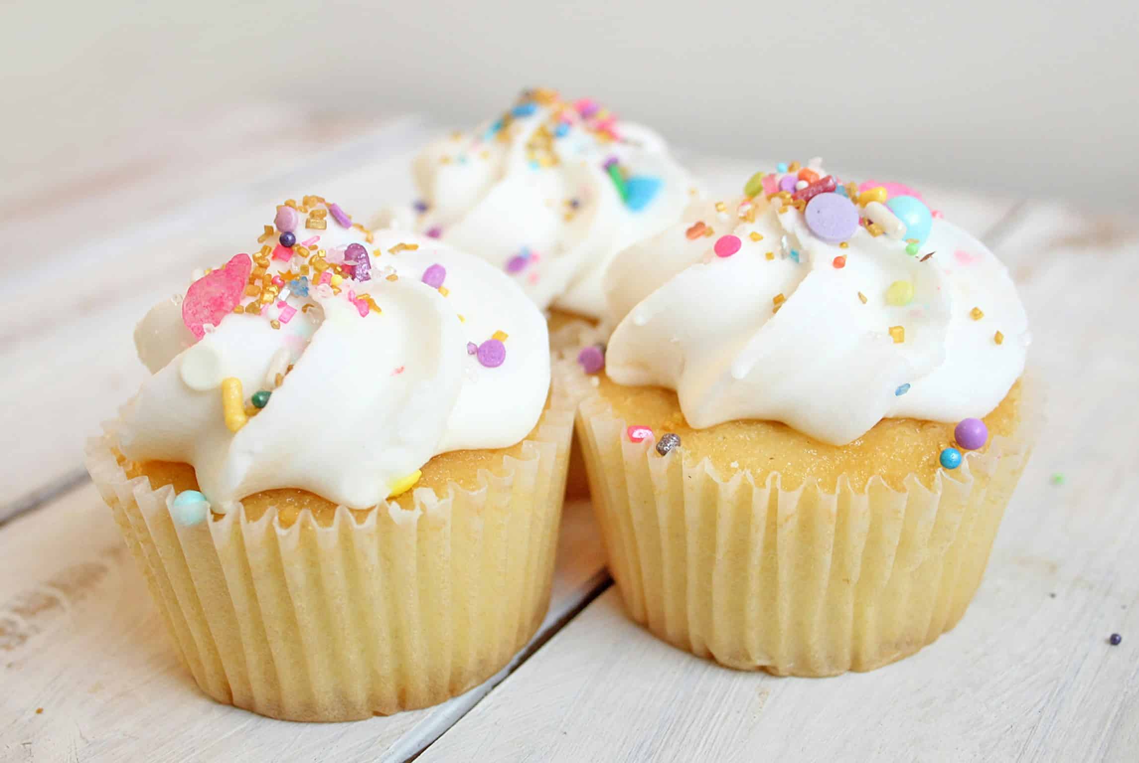 cupcakes, cupcake, krim, cream