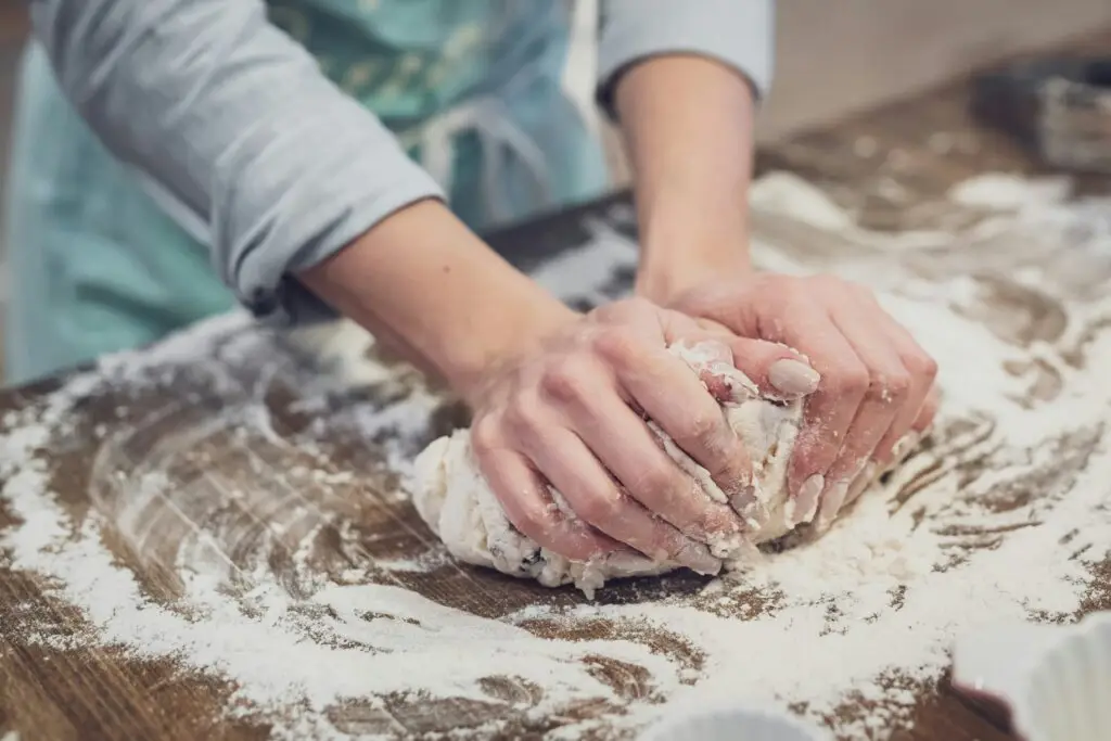 baking, flour, adonan